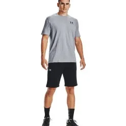 Camiseta Under Armour UA Sportstyle Left Chest 9 Camiseta Under Armour UA Sportstyle Left Chest -tienda de material de futbol camiseta under armour ua sportstyle lc ss steel light heather black 2