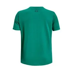 Camiseta Under Armour UA Sportstyle Left Chest Niño -tienda de material de futbol camiseta under armour ua sportstyle left chest nino birdie green black black 1