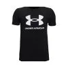 Camiseta Under Armour UA Sportstyle Logo Niño -tienda de material de futbol camiseta under armour ua sportstyle logo nino black white 0