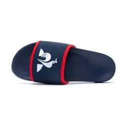 Chanclas Le Coq Sportif Slide Binding -tienda de material de futbol chanclas le coq sportif slide binding dress bluefiery red 4