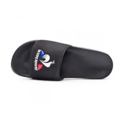 Chanclas Le Coq Sportif Slide Logo -tienda de material de futbol chanclas le coq sportif slide logo black 4