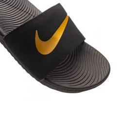 Chanclas Nike Kawa Slide Niño -tienda de material de futbol chanclas nike kawa nino negro 2