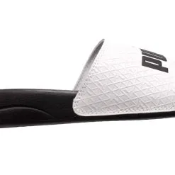 Chanclas Puma Popcat 20 Logo Power -tienda de material de futbol chanclas puma popcat 20 logo power white black cool mid gray 3