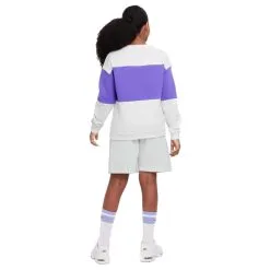 Chándal Nike Sportswear Niño -tienda de material de futbol chandal nike sportswear nino photon dust htr action grape white 1