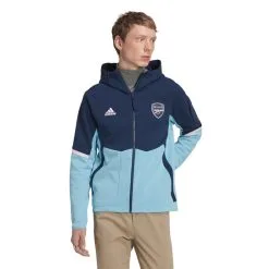Chaqueta Adidas Arsenal FC Pre-Match 2022-2023 -tienda de material de futbol chaqueta adidas arsenal fc pre match 2022 2023 collegiate navy clear blue 1
