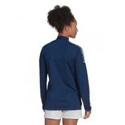 Chaqueta Adidas España Fanswear Euro 2022 Mujer -tienda de material de futbol chaqueta adidas espana fanswear 2021 2022 mujer team navy blue glow blue 2
