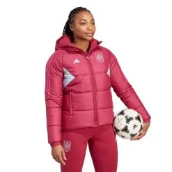 Chaqueta Adidas España Training Mundial Femenino 2023 Mujer -tienda de material de futbol chaqueta adidas espana training mundial femenino 2023 mujer mystery ruby 3