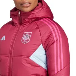 Chaqueta Adidas España Training Mundial Femenino 2023 Mujer -tienda de material de futbol chaqueta adidas espana training mundial femenino 2023 mujer mystery ruby 4