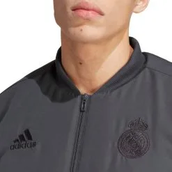 Chaqueta Adidas Real Madrid CF Fanswear 2022-2023 -tienda de material de futbol chaqueta adidas real madrid cf fanswear 2022 2023 carbon 3