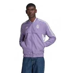 Chaqueta Adidas Real Madrid CF Pre-Match 2022-2023 -tienda de material de futbol chaqueta adidas real madrid cf pre match 2022 2023 magic lilac 1
