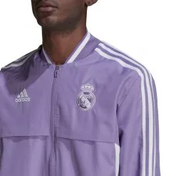 Chaqueta Adidas Real Madrid CF Pre-Match 2022-2023 -tienda de material de futbol chaqueta adidas real madrid cf pre match 2022 2023 magic lilac 3