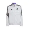 Chaqueta Adidas Real Madrid CF Training 2022-2023 Niño -tienda de material de futbol chaqueta adidas real madrid cf training 2022 2023 nino white 0