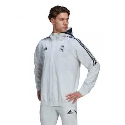 Chaqueta Adidas Real Madrid CF Training 2022-2023 9 Chaqueta Adidas Real Madrid CF Training 2022-2023 -tienda de material de futbol chaqueta adidas real madrid cf training 2022 2023 white 1