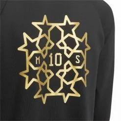 Chaqueta Adidas Salah Track Niño -tienda de material de futbol chaqueta adidas salah track nino black gold metallic 3