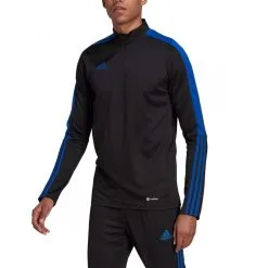 Chaqueta Adidas Tiro Essentials -tienda de material de futbol chaqueta adidas tiro essentials black team royal blue 2