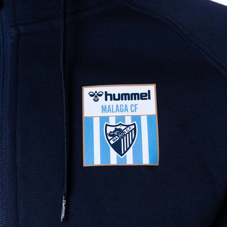 Chaqueta Hummel Málaga CF Fanswear 2022-2023 5 Chaqueta Hummel Málaga CF Fanswear 2022-2023 - Imagen 3