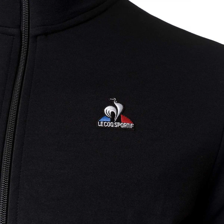 Chaqueta Le Coq Sportif Ess FZ Sweat N°3 M Black 6 Chaqueta Le Coq Sportif Ess FZ Sweat N°3 M Black - Imagen 4