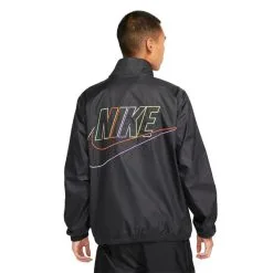Chaqueta Nike Club+ Woven 8 Chaqueta Nike Club+ Woven -tienda de material de futbol chaqueta nike club woven black white 1