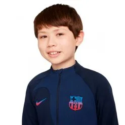 Chaqueta Nike FC Barcelona Pre-Match 2022-2023 Niño -tienda de material de futbol chaqueta nike fc barcelona pre match 2022 2023 nino dark marine 2