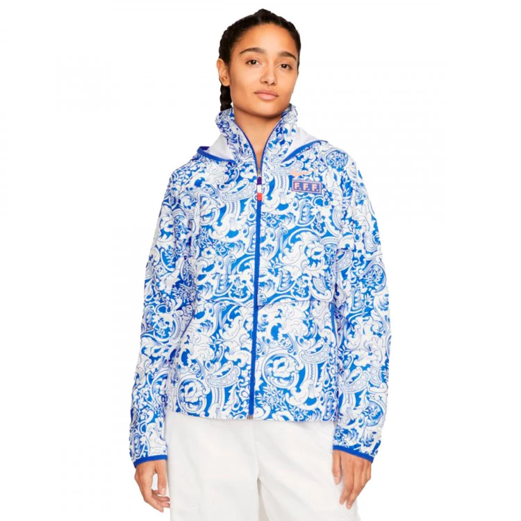 Chaqueta Nike Francia Fanswear Euro 2022 Mujer 3 Chaqueta Nike Francia Fanswear Euro 2022 Mujer