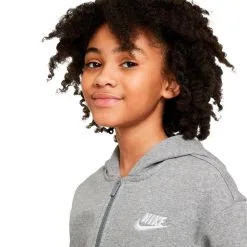 Chaqueta Nike Sportswear Club Niño -tienda de material de futbol chaqueta nike sportswear club nino grey heather white 3