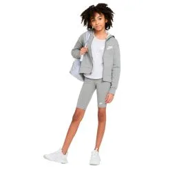 Chaqueta Nike Sportswear Club Niño -tienda de material de futbol chaqueta nike sportswear club nino grey heather white 4