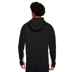 Chaqueta Nike Sportswear Tech Fleece Hoodie -tienda de material de futbol chaqueta nike sportswear tech fleece blackdk grey heatherwhite 1