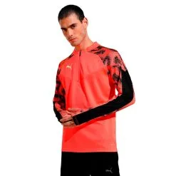 Chaqueta Puma IndividualFINAL -tienda de material de futbol chaqueta puma individualfinal wc 14 zip top fiery coral puma black 2