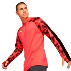 Chaqueta Puma IndividualFINAL -tienda de material de futbol chaqueta puma individualfinal wc 14 zip top fiery coral puma black 4