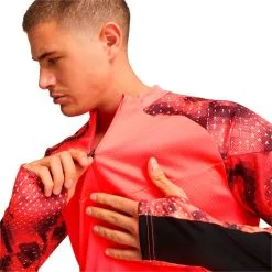 Chaqueta Puma IndividualFINAL -tienda de material de futbol chaqueta puma individualfinal wc 14 zip top fiery coral puma black 5