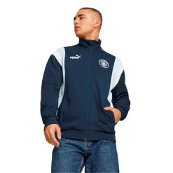 Chaqueta Puma Manchester City FC Fanswear 2022-2023 -tienda de material de futbol chaqueta puma manchester city fc fanswear 2022 2023 marine blue nitro blue 3