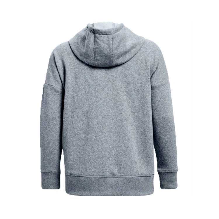 Chaqueta Under Armour Rival Rleece Full Zip Hoodie Mujer 4 Chaqueta Under Armour Rival Rleece Full Zip Hoodie Mujer - Imagen 2