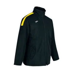 Chaquetón Joma Anorak Trivor -tienda de material de futbol chaqueton joma anorak trivor negro amarillo 2