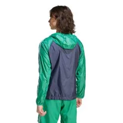 Chubasquero Adidas Tiro -tienda de material de futbol chubasquero adidas tiro shadow navy court green 2