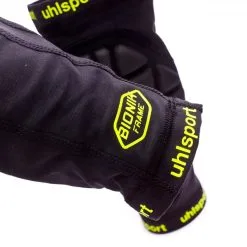 Coderas Uhlsport Bionikframe Elbow Pad -tienda de material de futbol codera uhlsport bionikframe black fluor yellow 3