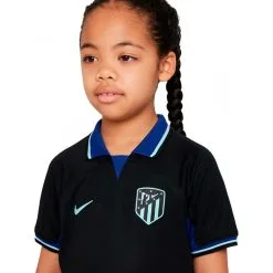 Conjunto Nike Atlético De Madrid Segunda Equipación Stadium 2022-2023 Niño -tienda de material de futbol conjunto nike atletico de madrid segunda equipacion stadium 2022 2023 nino black deep royal blue 2