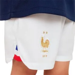 Conjunto Nike Francia Primera Equipación World Cup 2022 Niño -tienda de material de futbol conjunto nike francia primera equipacion kit world cup 2022 nino midnight navywhiteuniversity red 3