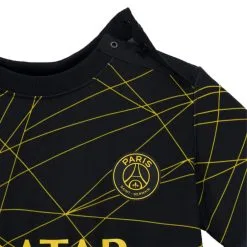 Conjunto Nike Paris Saint-Germain FC Cuarta Equipación Stadium 2022-2023 Bebé -tienda de material de futbol conjunto nike paris saint germain fc cuarta equipacion stadium 2022 2023 bebe black tour yellow 2