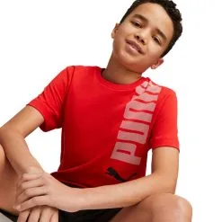 Conjunto Puma Logolab Set Niño 11 Conjunto Puma Logolab Set Niño -tienda de material de futbol conjunto puma logolab set nino for all time red 4