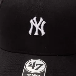 '47 BRAND Gorra 47 Brand Mlb New York Yankees Base Runner Mesh 47 Mvp 10 '47 BRAND Gorra 47 Brand Mlb New York Yankees Base Runner Mesh 47 Mvp -tienda de material de futbol gorra 47 brand mlb new york yankees base runner mesh 47 mvp negro 3