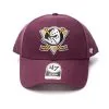 '47 BRAND Gorra 47 Brand NHL Anaheim Ducks MVP -tienda de material de futbol gorra 47 brand nhl anaheim ducks mvp granate 0
