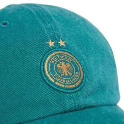Gorra Adidas Alemania Mundial Femenino 2023 -tienda de material de futbol gorra adidas alemania mundial femenino 2023 legacy teal tactile gold metallic 2