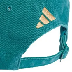 Gorra Adidas Alemania Mundial Femenino 2023 -tienda de material de futbol gorra adidas alemania mundial femenino 2023 legacy teal tactile gold metallic 3