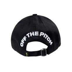 Gorra Off The Pitch Off-Set Cap -tienda de material de futbol gorra off the pitch off set cap black white 2