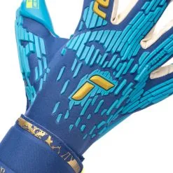 Guante Reusch Attrakt Freegel Aqua Windproof -tienda de material de futbol guante reusch attrakt freegel aqua windproof azul 4