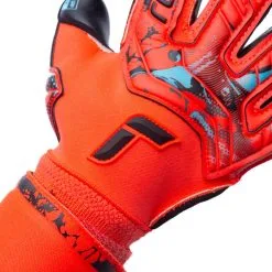 Guante Reusch Attrakt Gold X Evolution Cut -tienda de material de futbol guante reusch attrakt gold x evolution cut rojo 4