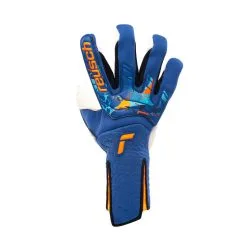 Guante Reusch Attrakt Speedbump Strapless Adaptiveflex -tienda de material de futbol guante reusch attrakt speedbump strapless adaptiveflex azul 1