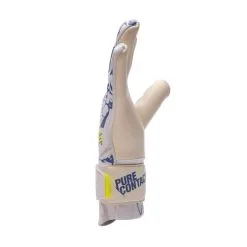 Guante Reusch Pure Contact Gold X -tienda de material de futbol guante reusch pure contact gold x white blue 2