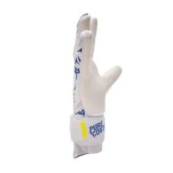 Guante Reusch Pure Contact Silver Niño -tienda de material de futbol guante reusch pure contact silver nino white blue 2