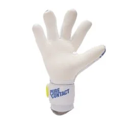 Guante Reusch Pure Contact Silver Niño -tienda de material de futbol guante reusch pure contact silver nino white blue 3